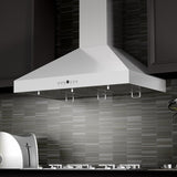 ZLINE 36" Stainless Steel Wall Range Hood, Crown Molding, KL3CRN-36