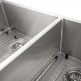 ZLINE 36" Undermount Double Bowl Sink in Stainless Steel, SR60D-36