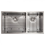 ZLINE 36" Undermount Double Bowl Sink Stainless Steel, SR60D-36S