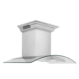 ZLINE 36" Wall Mount Range Hood, Bluetooth Speakers, KN4CRN-BT-36