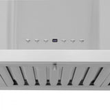 ZLINE 36" Wall Range Hood, Built-in CrownSound® Bluetooth Speakers, KL2CRN-BT-36