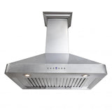 ZLINE 36" Wall Range Hood, Snow Finished, Stainless Steel, 8KF2S-36