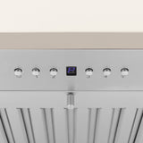 ZLINE 36" Wooden Wall Mount Range Hood in Cottage White, KPTT-36