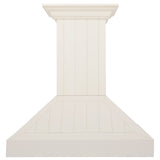 ZLINE 36" Wooden Wall Mount Range Hood in Cottage White, KPTT-36