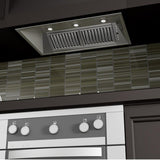 ZLINE 40" Remote Dual Blower Stainless Range Hood Insert, 721-RD-40