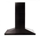 ZLINE 42" Island Range Hood in Black Stainless Steel, BSGL2iN-42