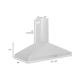 ZLINE 42" Stainless Steel Wall Range Hood KL3-42