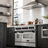 ZLINE 48" Autograph Dual Fuel Range, RASZ-SN-48-MB