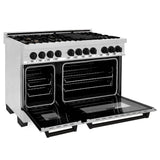 ZLINE 48" Autograph Edition, Dual Fuel Range, RAZ-48-MB