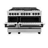 ZLINE 48" Autograph Edition, Dual Fuel Range, RAZ-48-MB