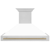 ZLINE 48" Autograph Stainless Wall Range Hood, 8654STZ-WM48-CB