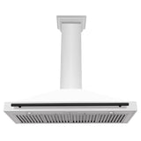 ZLINE 48" Autograph Stainless Wall Range Hood KB4STZ-WM48-MB