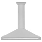 ZLINE 48" Fingerprint Resistant Stainless Steel Range Hood with Stainless Steel Handle KB4SNX-48