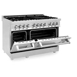 ZLINE 48 " Package Range RA48, Range Hood KB, Microwave MWD-1 , Dishwasher DWV-24, 4KP-RARH48-MWDWV