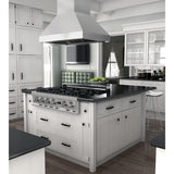 ZLINE 48" Remote Dual Blower Stainless Island Range Hood, 597i-RD-48