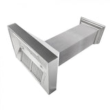 ZLINE 48" Snow Finish Wall Range Hood, White Matte Shell, 8654WM-48