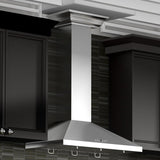 ZLINE 48" Stainless Steel Wall Range Hood, Crown Molding, KL2CRN-48