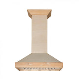ZLINE 48" Unfinished Wooden Wall Range Hood, KBUF-48