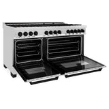 ZLINE 60" Autograph Edition, 7.4 cu. ft. Dual Fuel Range, RAZ-60-MB