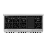 ZLINE 60" Autograph Edition, 7.4 cu. ft. Dual Fuel Range, RAZ-60-MB