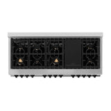 ZLINE 60" Autograph Edition, 7.4 cu. ft. Dual Fuel Range, RAZ-WM-60-MB