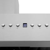 ZLINE 60" Professional Wall Range Hood, Built-in CrownSound® Bluetooth Speakers, 667CRN-BT-60