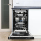 ZLINE Autograph 18" Dishwasher Black Stainless, Bronze, DWVZ-BS-18-CB