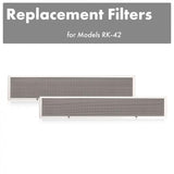ZLINE Charcoal Filters (Set-2)-42" Under Cabinet Range Hoods, CF-RK-42