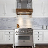 ZLINE 30" Wooden Wall Mount Range Hood Butcher Block, 681W-30