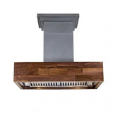 ZLINE 30" Wooden Wall Mount Range Hood Butcher Block, 681W-30