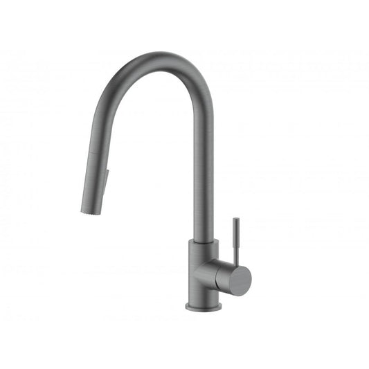 ZLINE Gemini Kitchen Faucet in Gun Metal, GEM-KF-GM