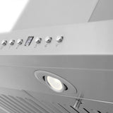 Zline Island Range Hood, Stainless, Bluetooth Speakers GL2iCRN-BT-30