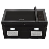 ZLINE Over Range Microwave, Black Stainless MWO-OTR-H-30-BS
