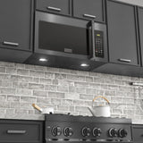 ZLINE Over Range Microwave, Black Stainless MWO-OTR-H-30-BS