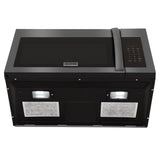 ZLINE Over The Range Microwave Oven, Black Stainless, MWO-OTR-30-BS