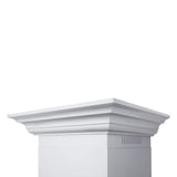 ZLINE Professional Convertible Vent Wall Mount Range Hood in Stainless Steel with Crown Molding 667CRN-48