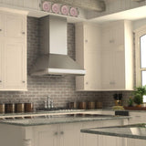 ZLINE 36" Remote Dual Blower Stainless Wall Range Hood, 587-RD-36