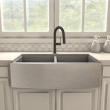 ZLINE Voltaire Kitchen Faucet, Electric Matte Black, VLT-KF-MB