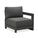PURPLE LEAF Caesar Grey Patio Conversation Set Modular Sectional Sofa Components