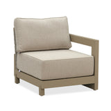 PURPLE LEAF Caesar Khaki Patio Conversation Set Modular Sectional Sofa Components
