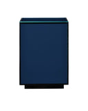 Navy Lacquer Side Table
