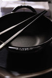 Staub Cast Iron 6-qt Wok - Matte Black