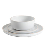 Gibson Home Everyday Essential 12-Piece Stoneware Dinnerware Set