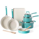 Martha Stewart Everyday Charlemont 12-Piece Forged Aluminum Cookware Set