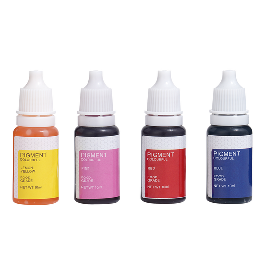 Waterdrop Food Coloring Set - 4 Color Food Grade Liquid Color, for Beverages, Cake Baking, Biscuits