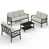 Wholesale 7 - Person Patio Conversation Sets with Cushions