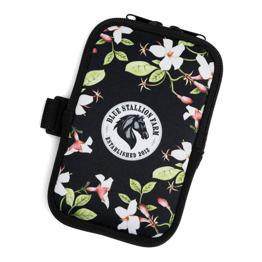 Blue Stallion Black Jasmine Tumbler Pouch