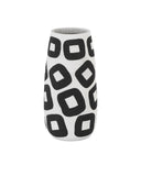 Pagliacci Black & White Tall Vase