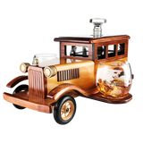 Old Fashioned Car Whiskey Decanter Set, 750ml Decanter Spigot