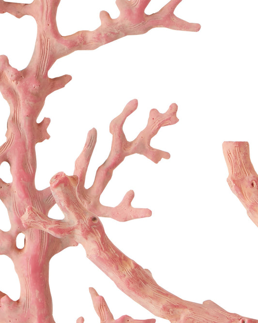 Large Red Coral Branches Set of 3